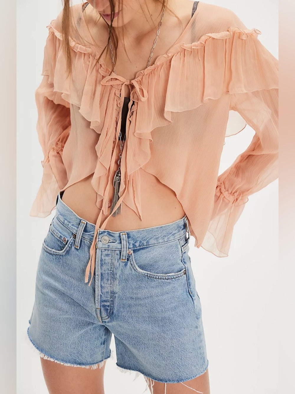 AGOLDE Parker Long Shorts Replica